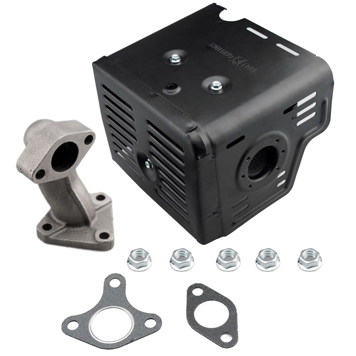 Ruma muffler kit for Honda GX340 exhaust muffler, easy replacement and reliable operation