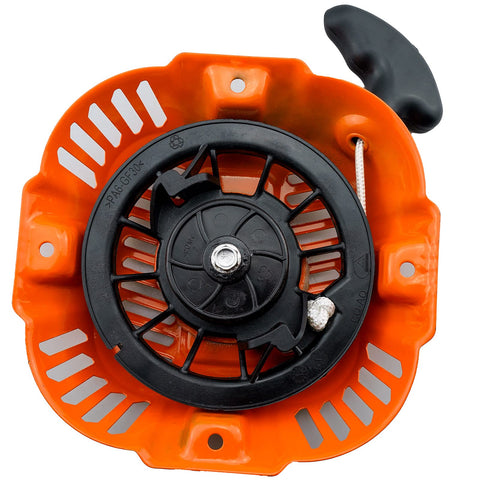 Ruma replacement pull start packaging indicating simple swap and reduced downtime