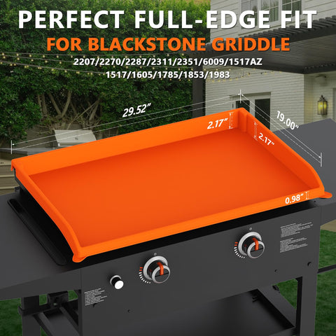 rumlick silicone mat offers dust protection to keep your Blackstone griddle clean.