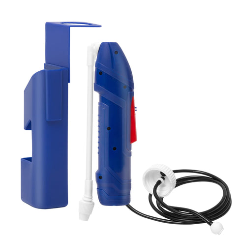 RUNAIVE battery power sprayer with ergonomic handle for easy spraying indoors and outdoors.
