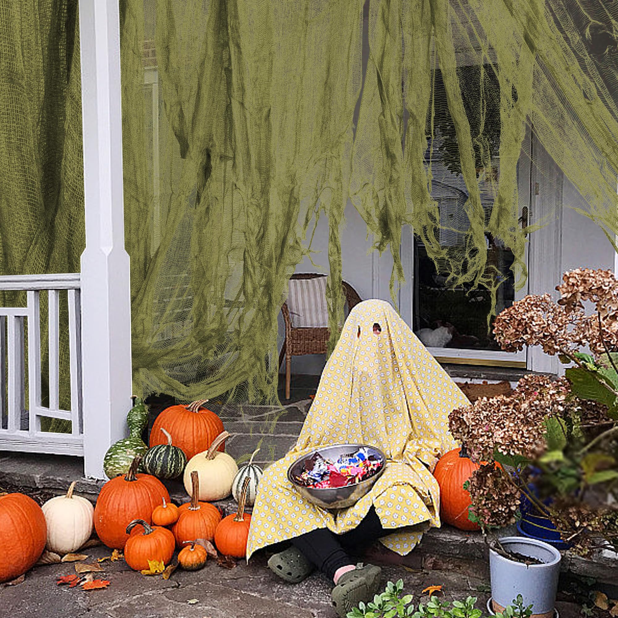 RunNico porch decor with lightweight fabric moving in the breeze