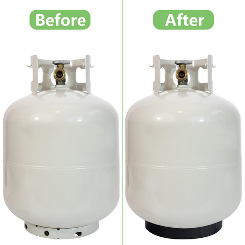 RunNico ring base fits 20–40 lb cylinders for versatile use