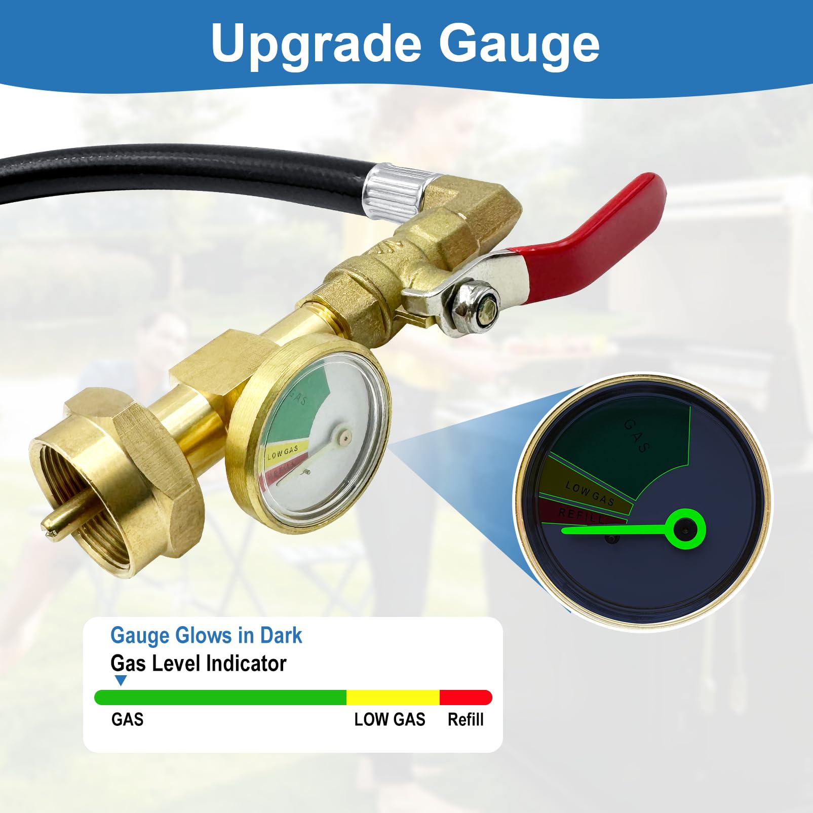 Runtticoon QCC1 inlet connector for broad compatibility with portable tanks.