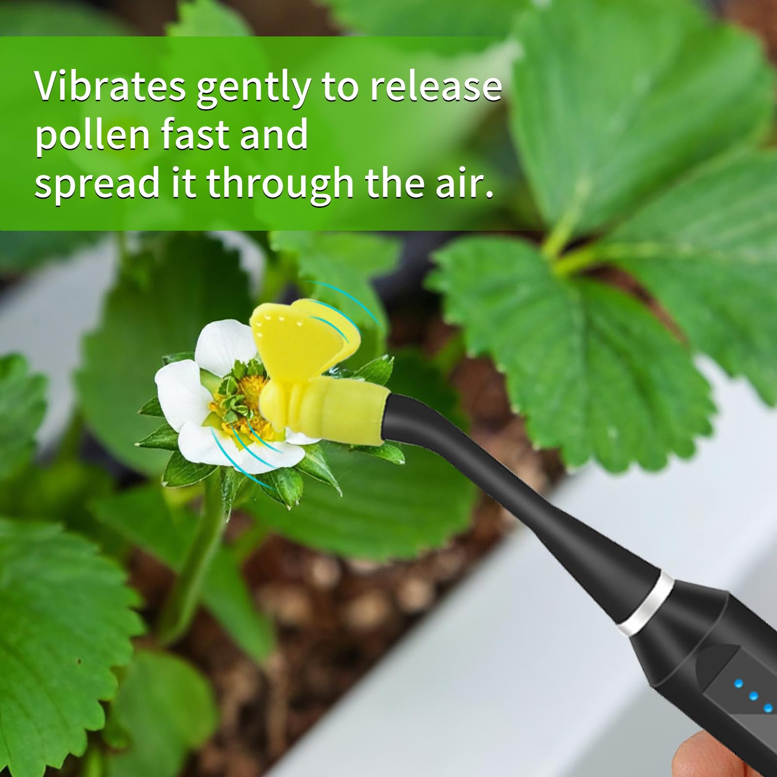 RunWusheng USB-rechargeable pollination tool charging for reuse