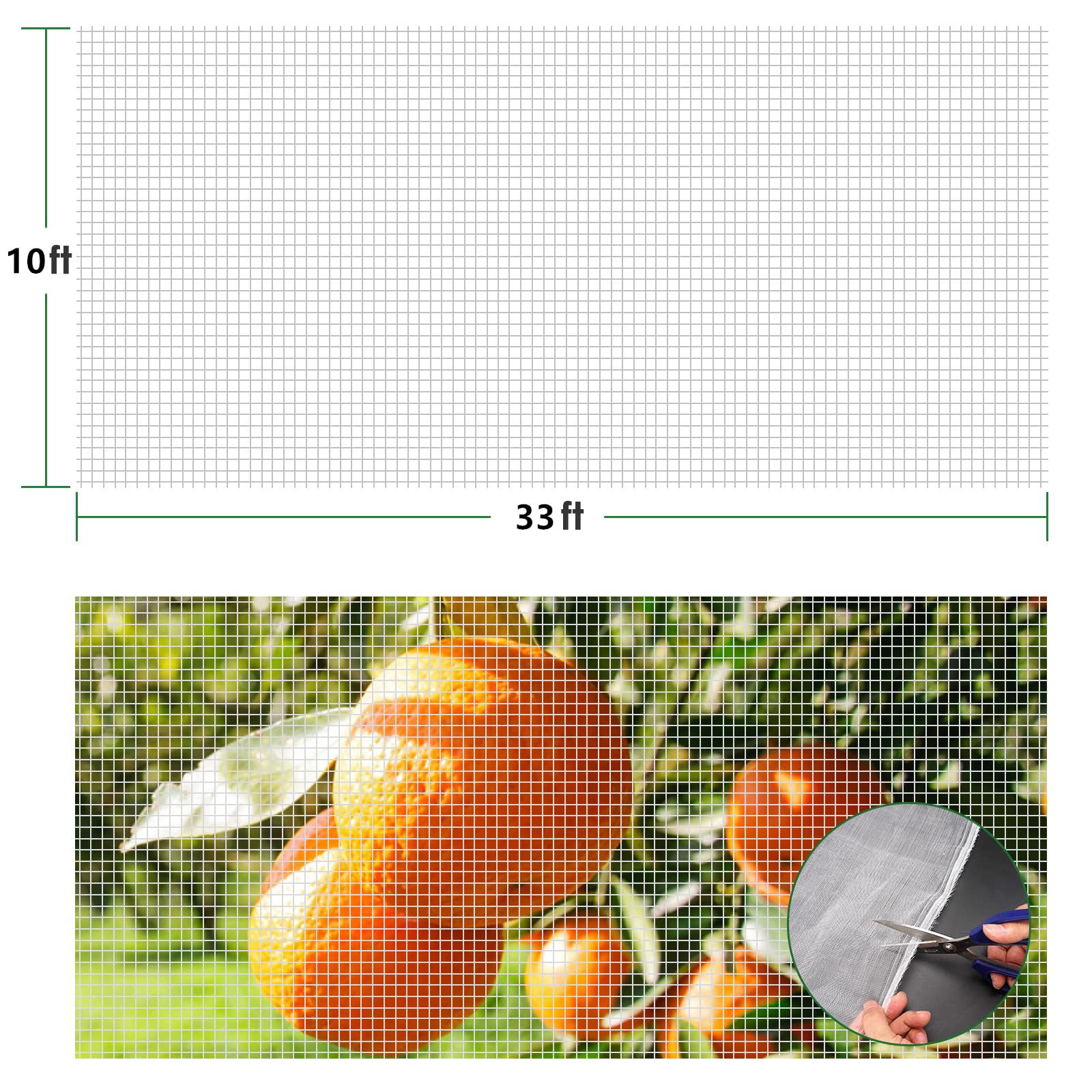 Ruolan ultra-fine mesh shields delicate blooms from pests while preserving airflow.