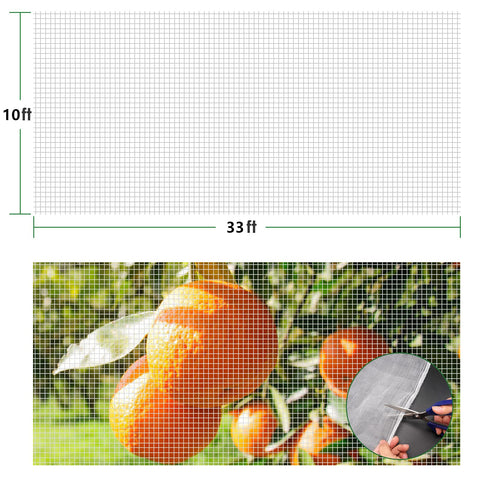Ruolan ultra-fine mesh shields delicate blooms from pests while preserving airflow.