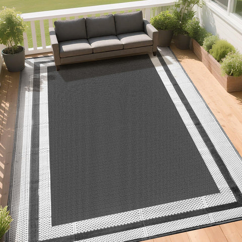 Rurality outdoor rug 5x8 waterproof patio, keeps surfaces dry and stylish.