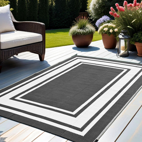 RURALITY outdoor rug corner rings prevent movement during gatherings
