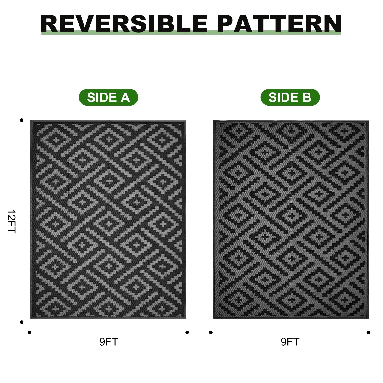 Rurality waterproof mat for RV exterior keeps surfaces dry and clean.