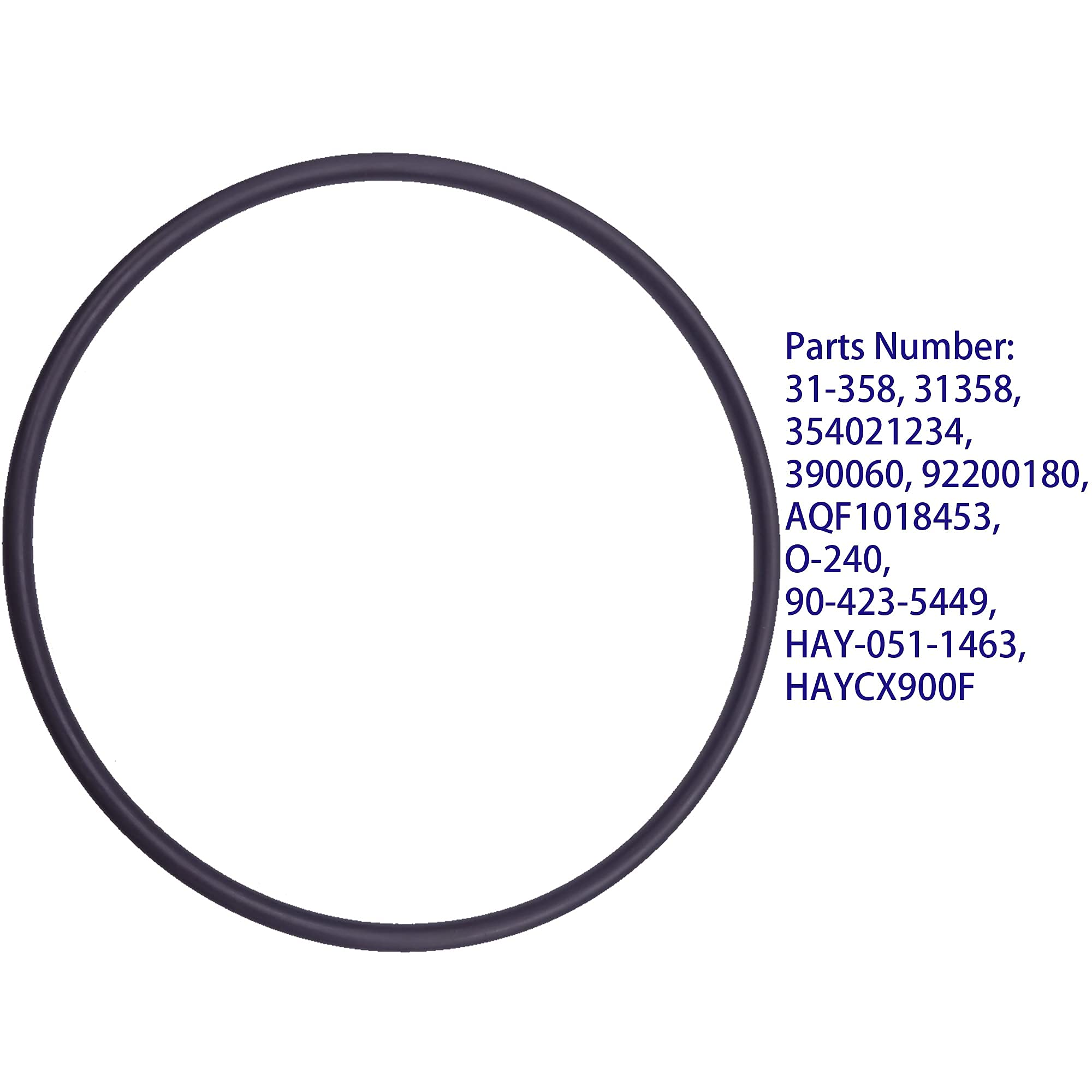RURBRIN 35505-0422 replacement O-ring resists wear and protects seals.