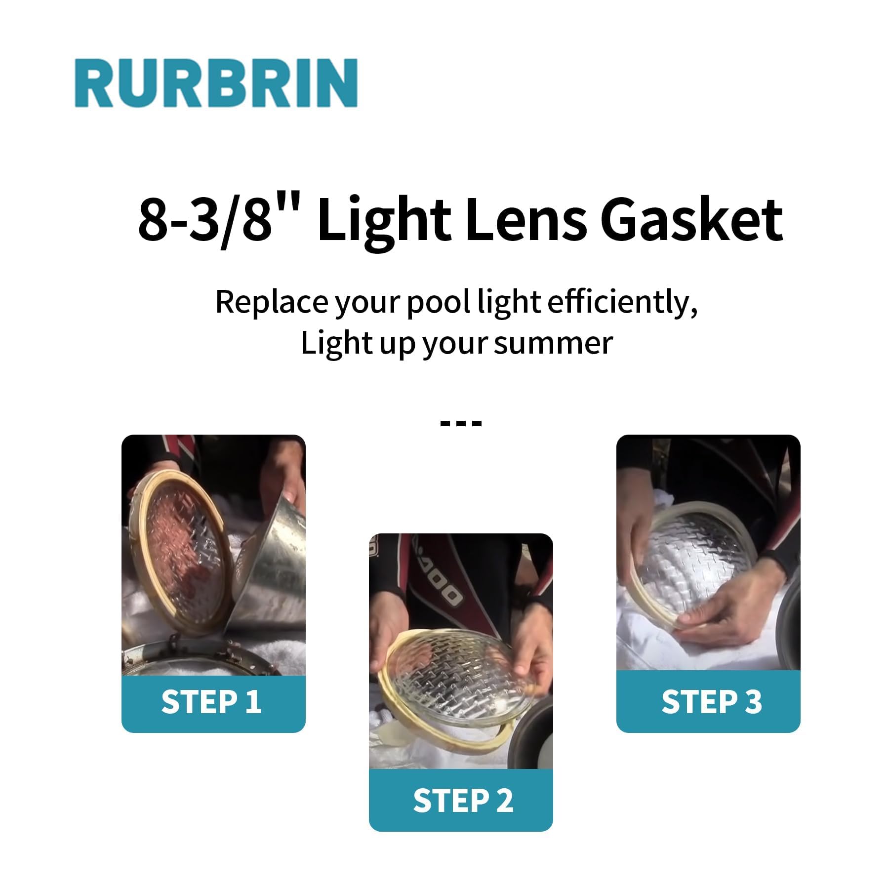 RURBRIN durable silicone material resists chemicals and temperature shifts.