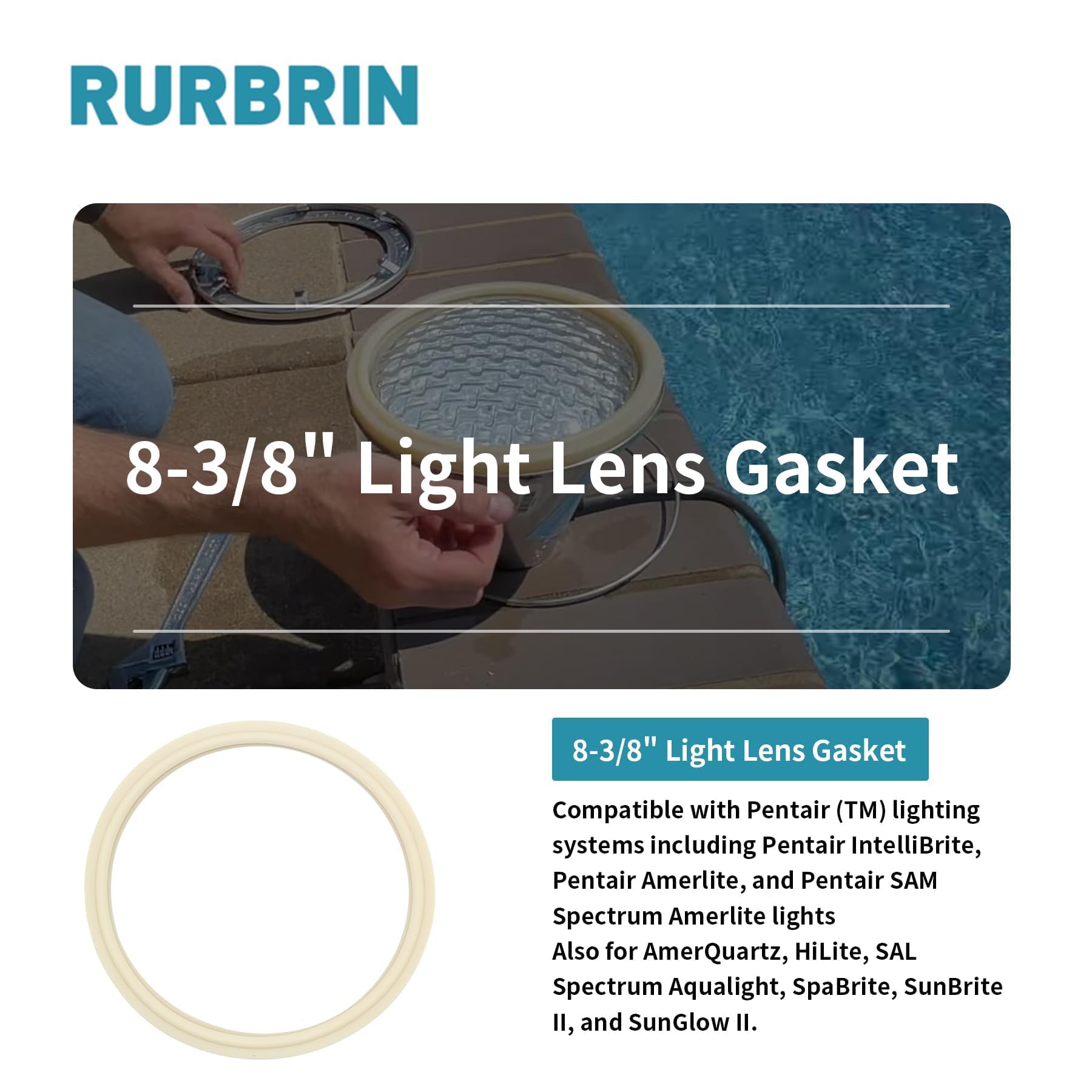 RURBRIN pilot screw 1 5/16 inches for precise mounting.