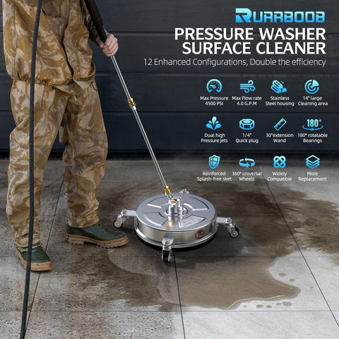 RURRBOOB stainless steel housing built to withstand rugged use