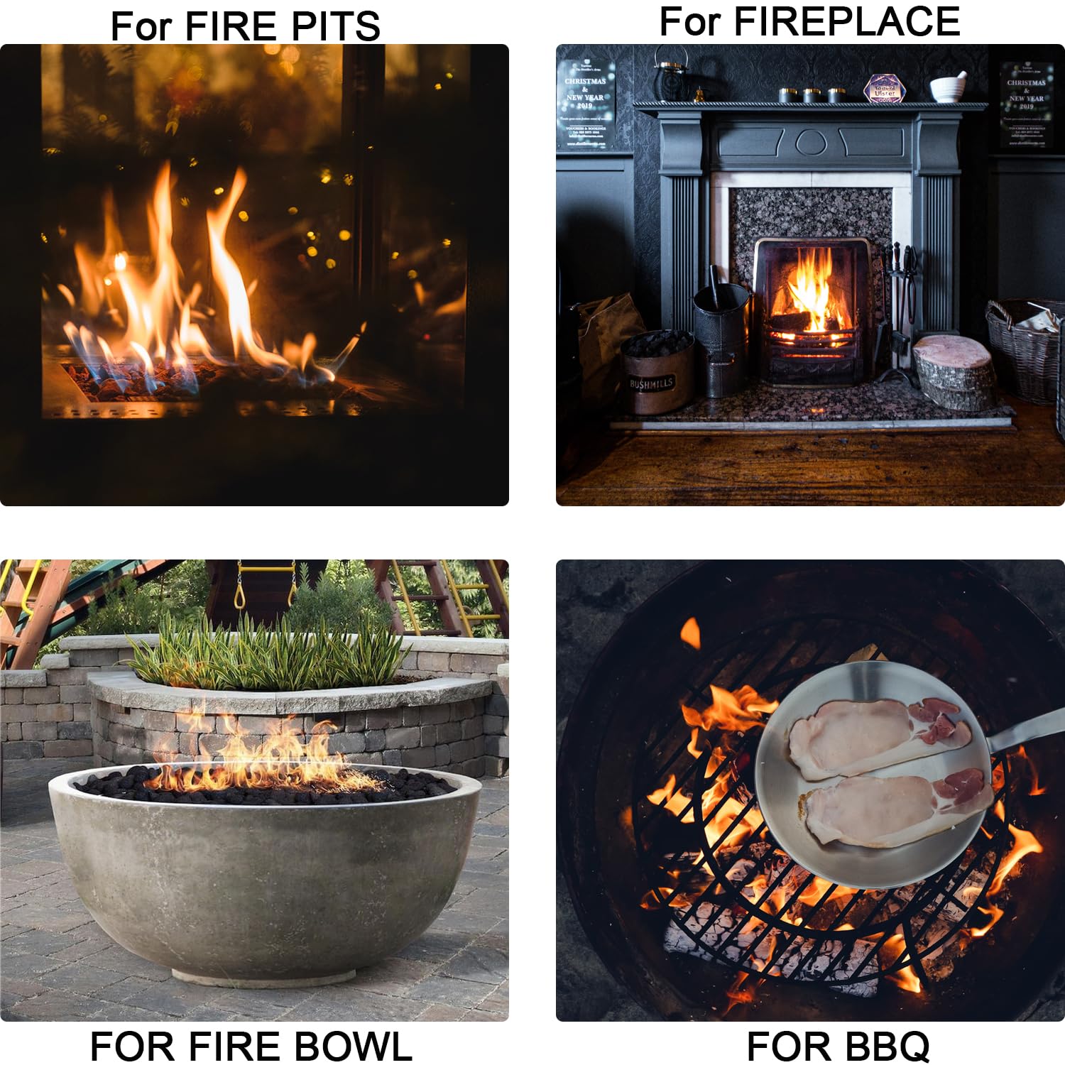 Rurtsva black lava rock decor for garden walkways and water features.