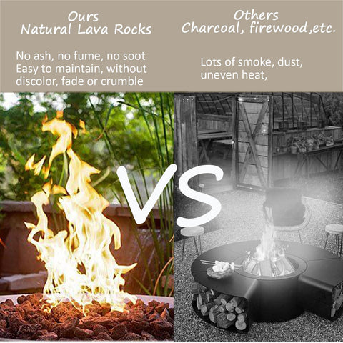 Rurtsva lava rock decor for landscapes adds volcanic charm and contrast.