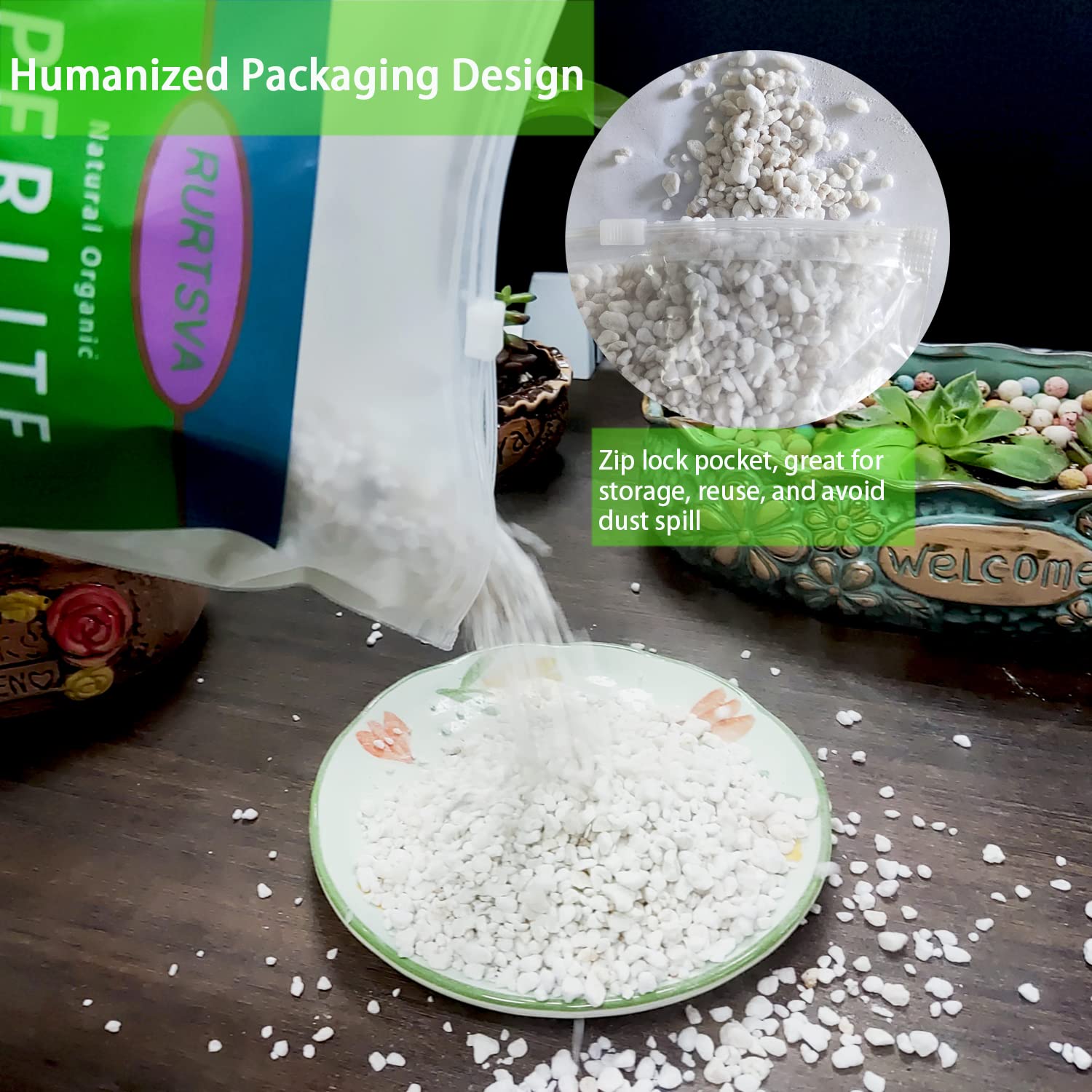 Rurtsva Perlite compatible with hydroponics and net cup setups