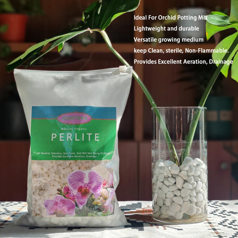 Rurtsva perlite in indoor gardens enhances drainage and root health.