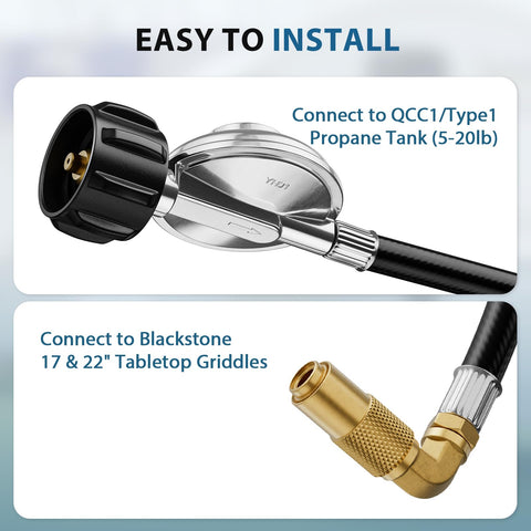 Rushare 90-degree elbow hose ideal for flexible setup and tidy kitchen spacing.