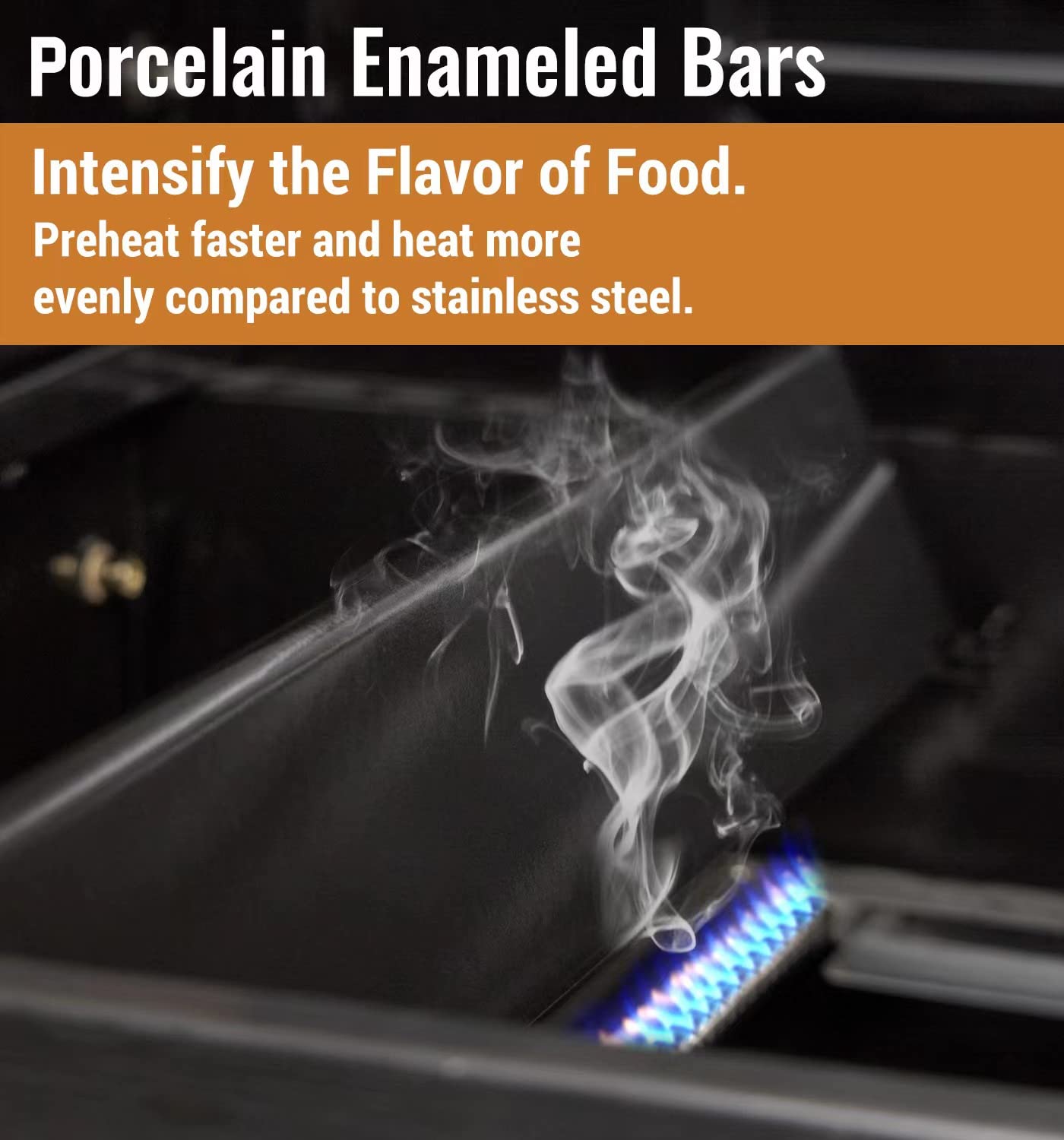 Rushare 17.5-inch flavorizer bars for Genesis 310/330 improve heat distribution.