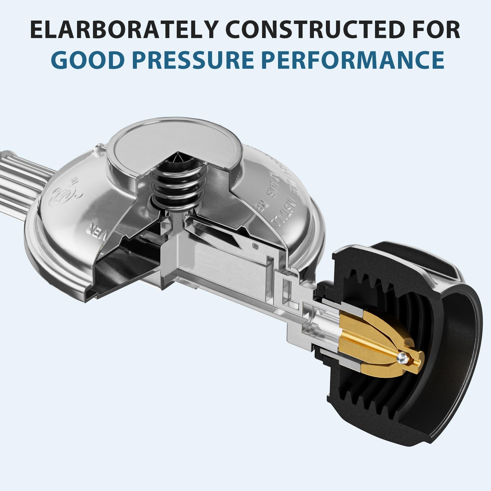Rushare weather-resistant construction maintains a reliable connection in changing conditions.