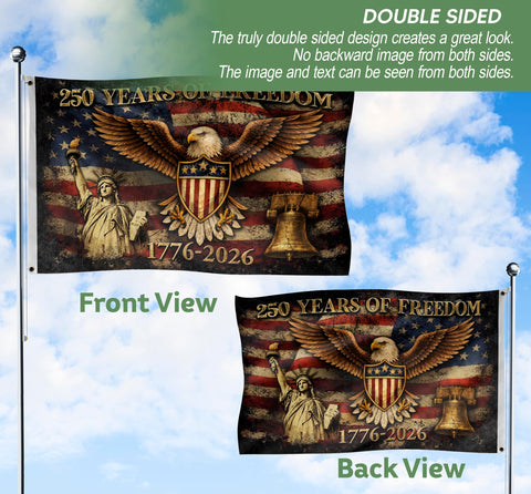 RustField Co porch/entryway flag 3x5ft versatile home decor