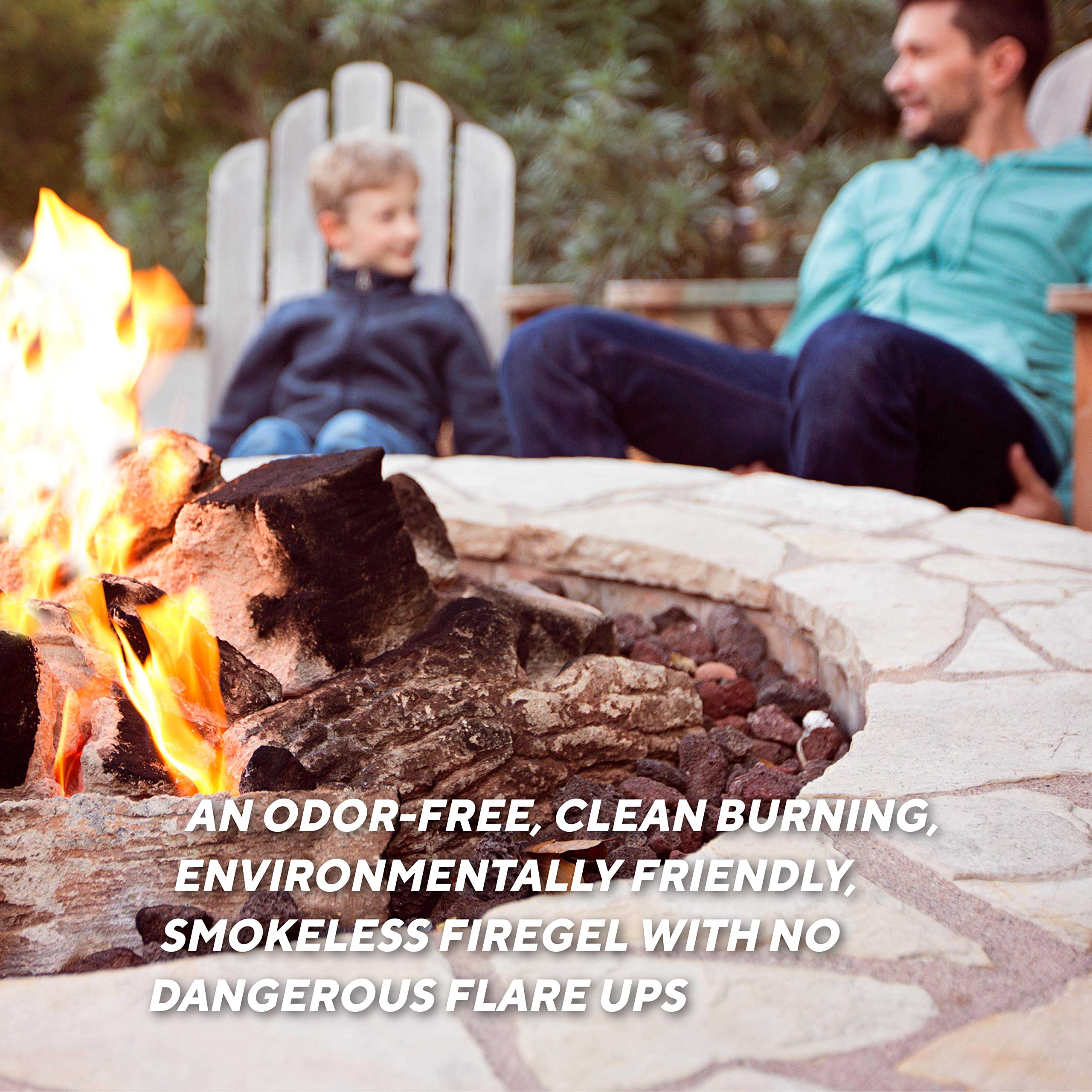Rutland One Match Gel Fire Starter wood stove use for efficient lighting