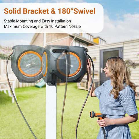 Ruvup smart locking system secures hose length during tasks