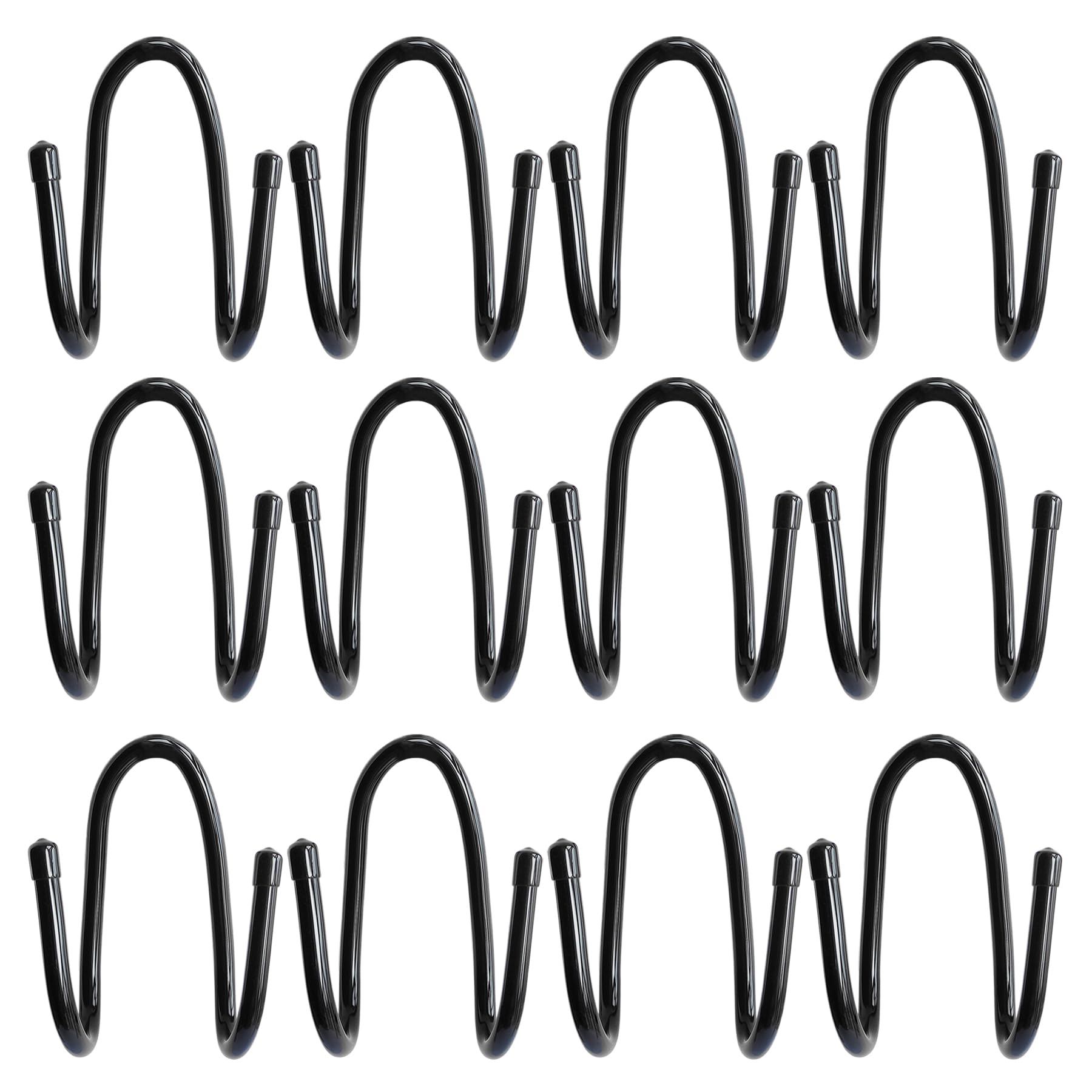 RUZUO 12-pack chain-link fence hooks for versatile outdoor organization