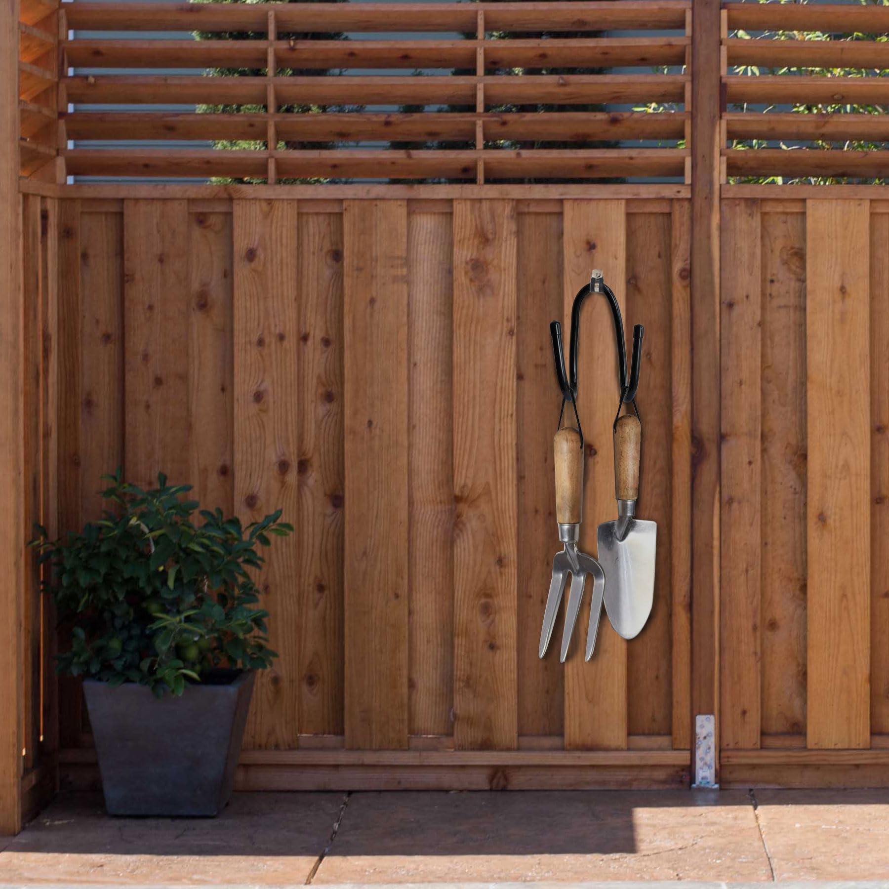 RUZUO easy-install fence hooks without major tools
