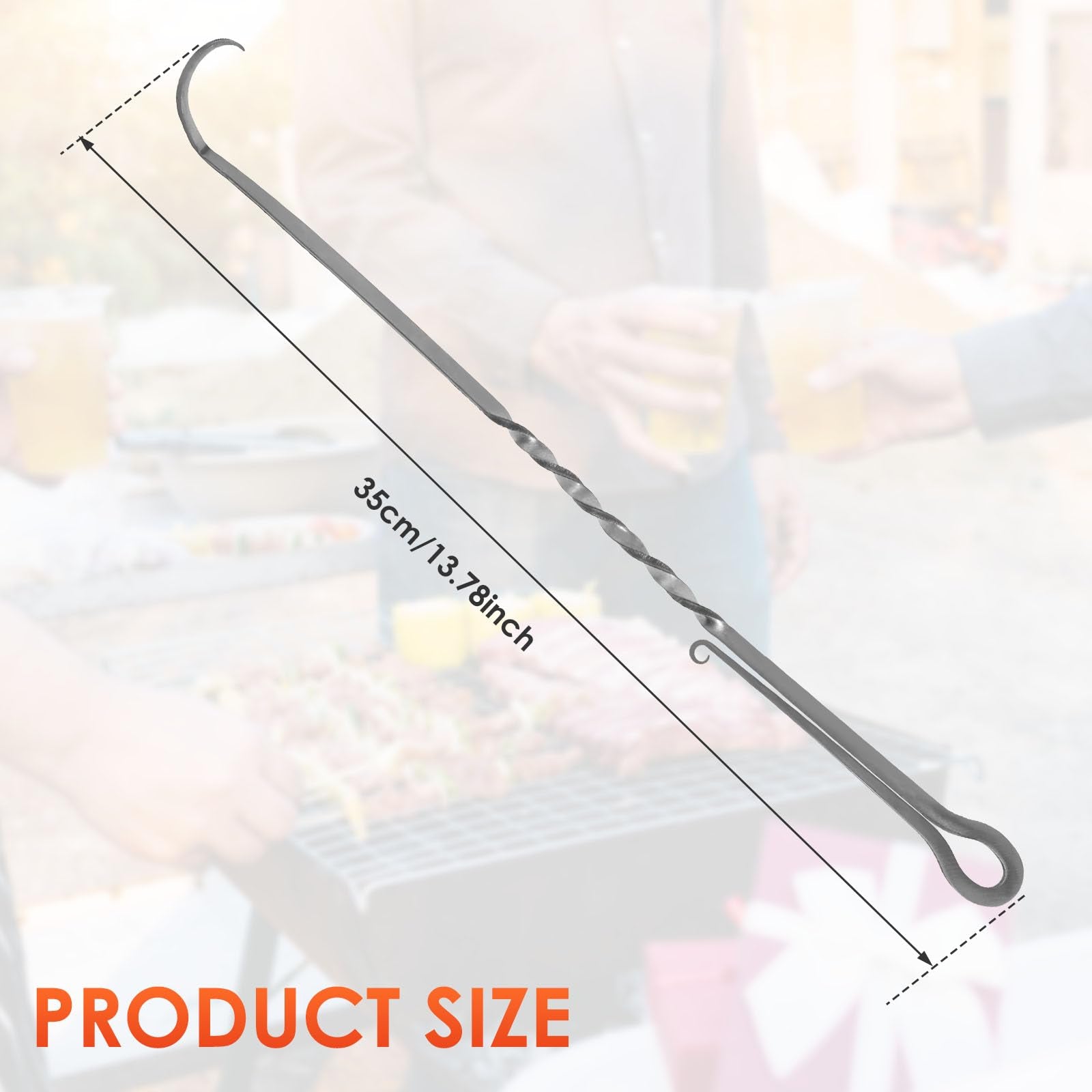 RVEFOT nonslip ergonomic grip enhances comfort during long cooks