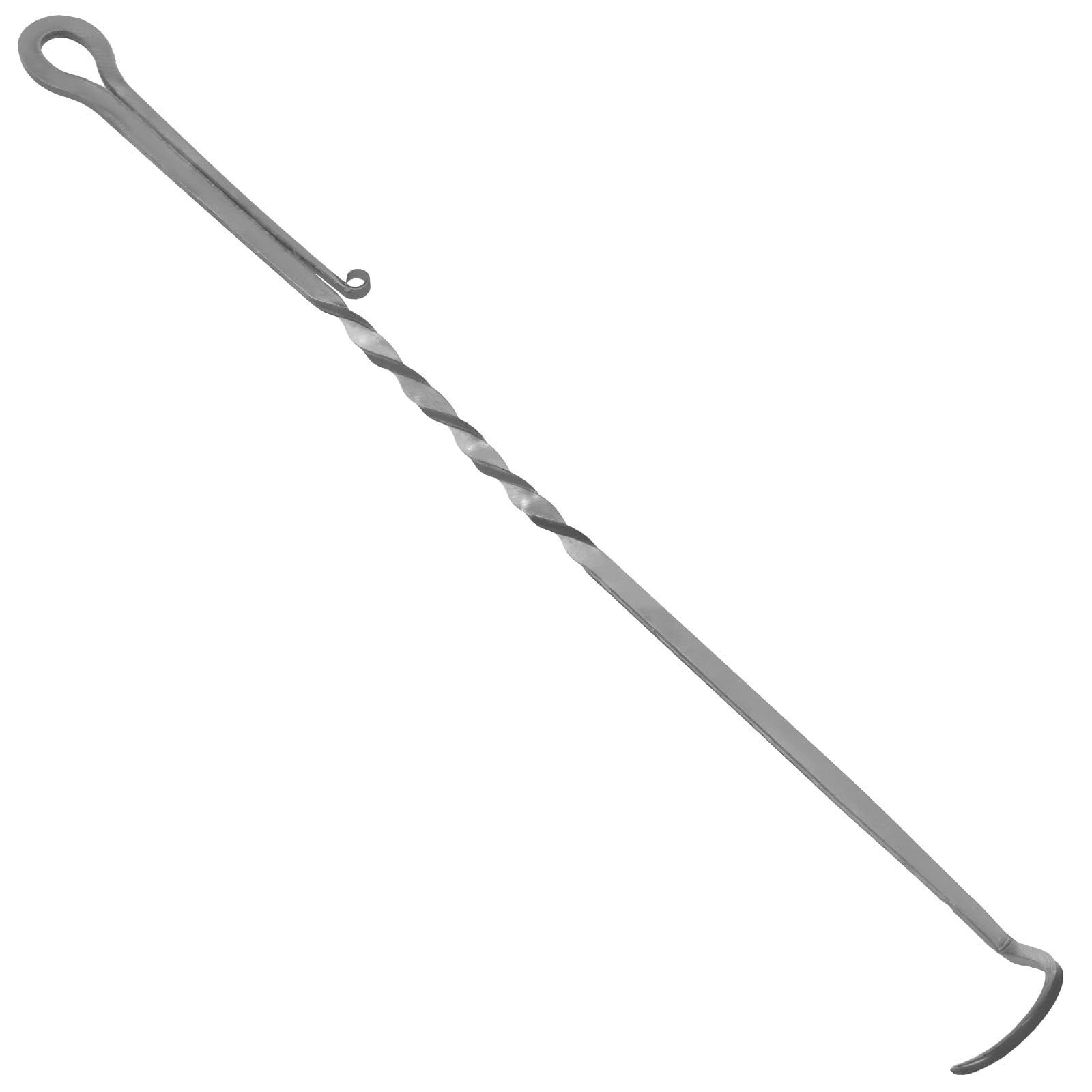 RVEFOT stainless-steel BBQ flipper Turner with ergonomic handle for safe grilling
