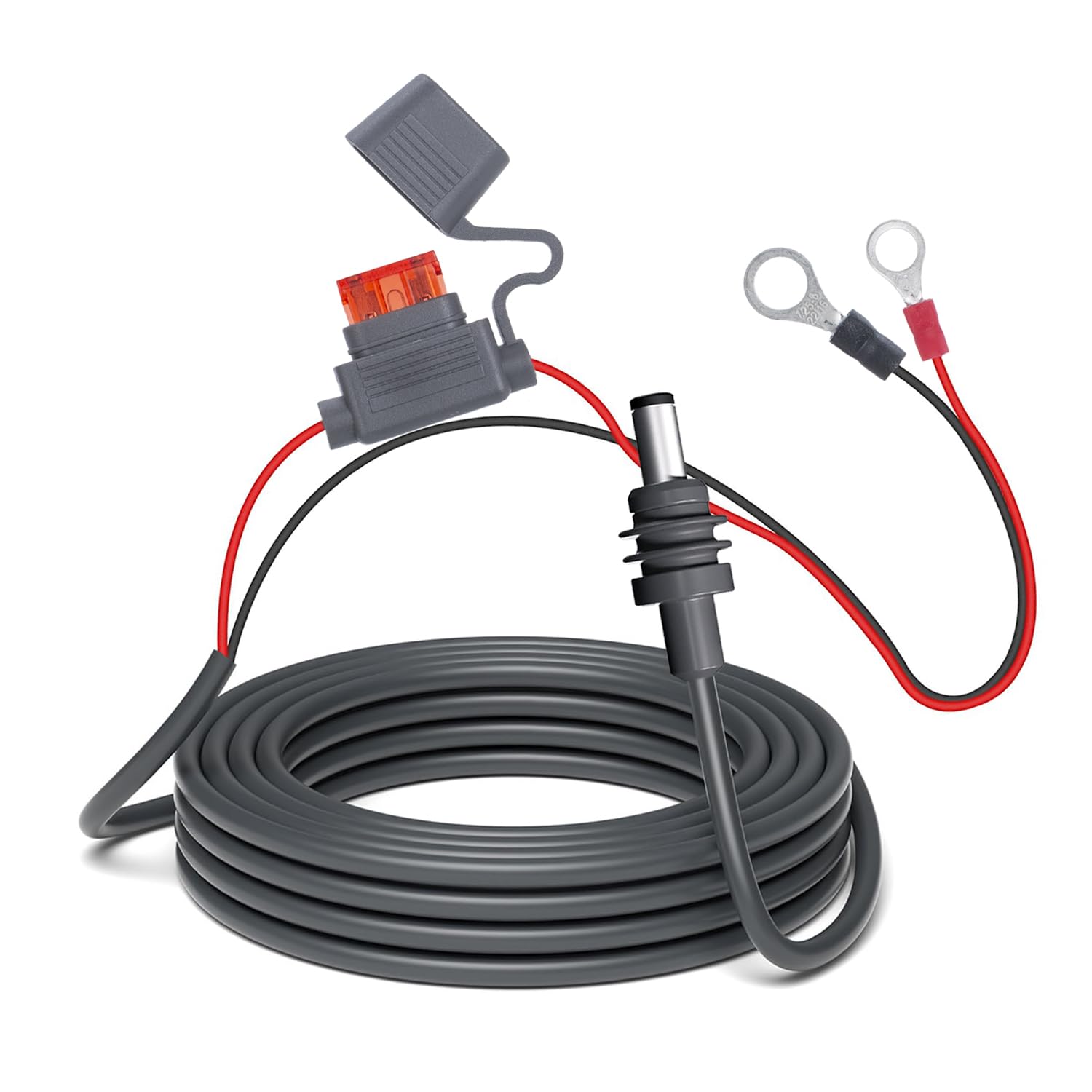 rvicees Starlink Mini direct battery cable with 3m length for RV and boat power.