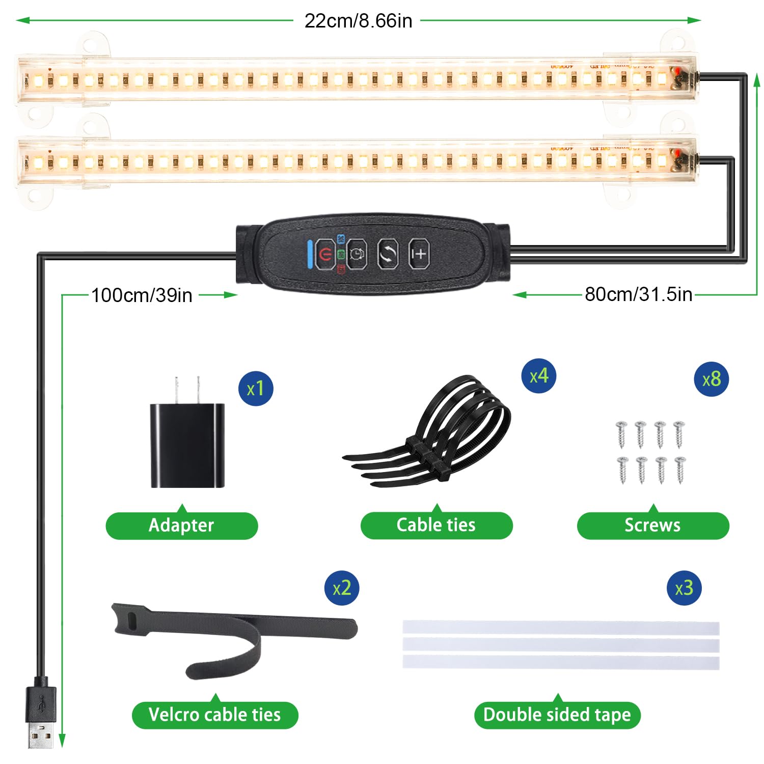 RWNTAO aluminum body with easy installation options shown.