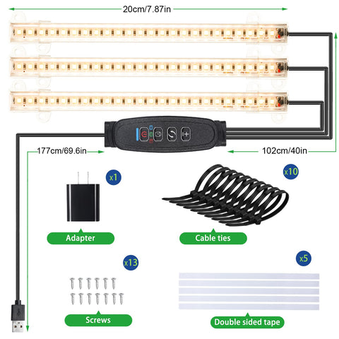 RWNTAO 112-inch power cord enabling flexible placement.