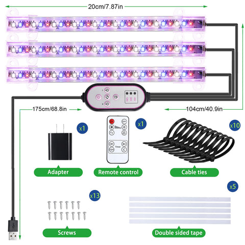 RWNTAO 112-inch cord enables flexible placement near shelves