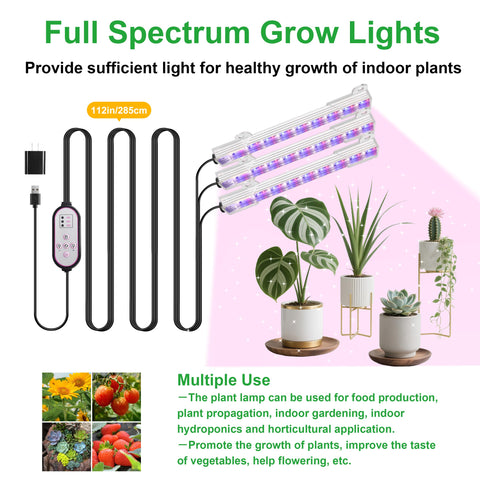 RWNTAO grow light strip auto timer for consistent daily light
