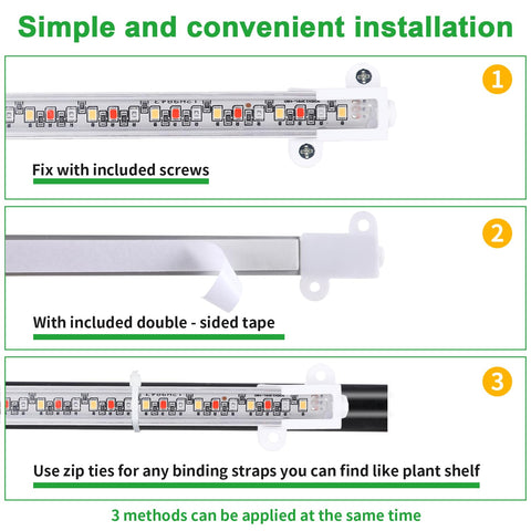 RWNTAO aluminum housing provides durability and low heat output