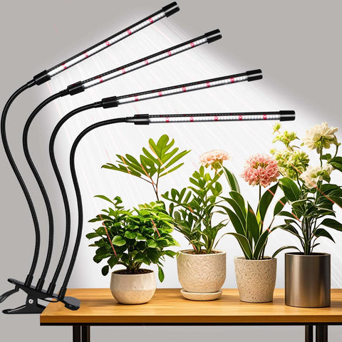 RWNTAO clip-head assembly provides focused light for seedlings.