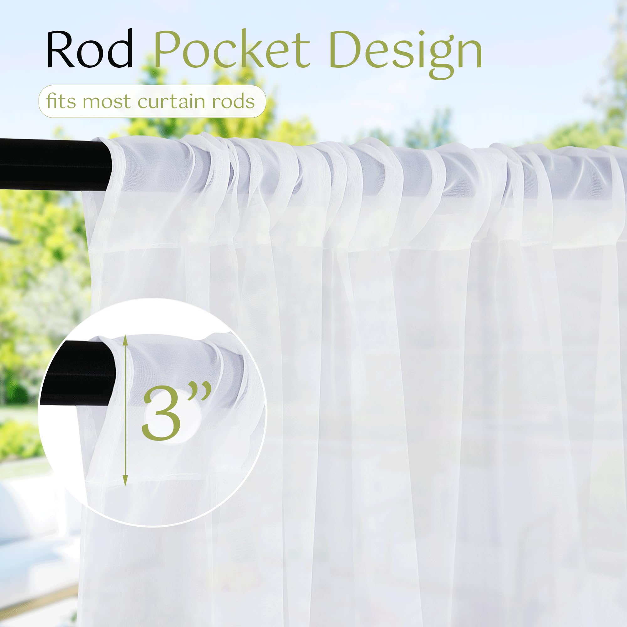 RYB HOME privacy and airflow outdoor curtains ideal for shaded porch moments.