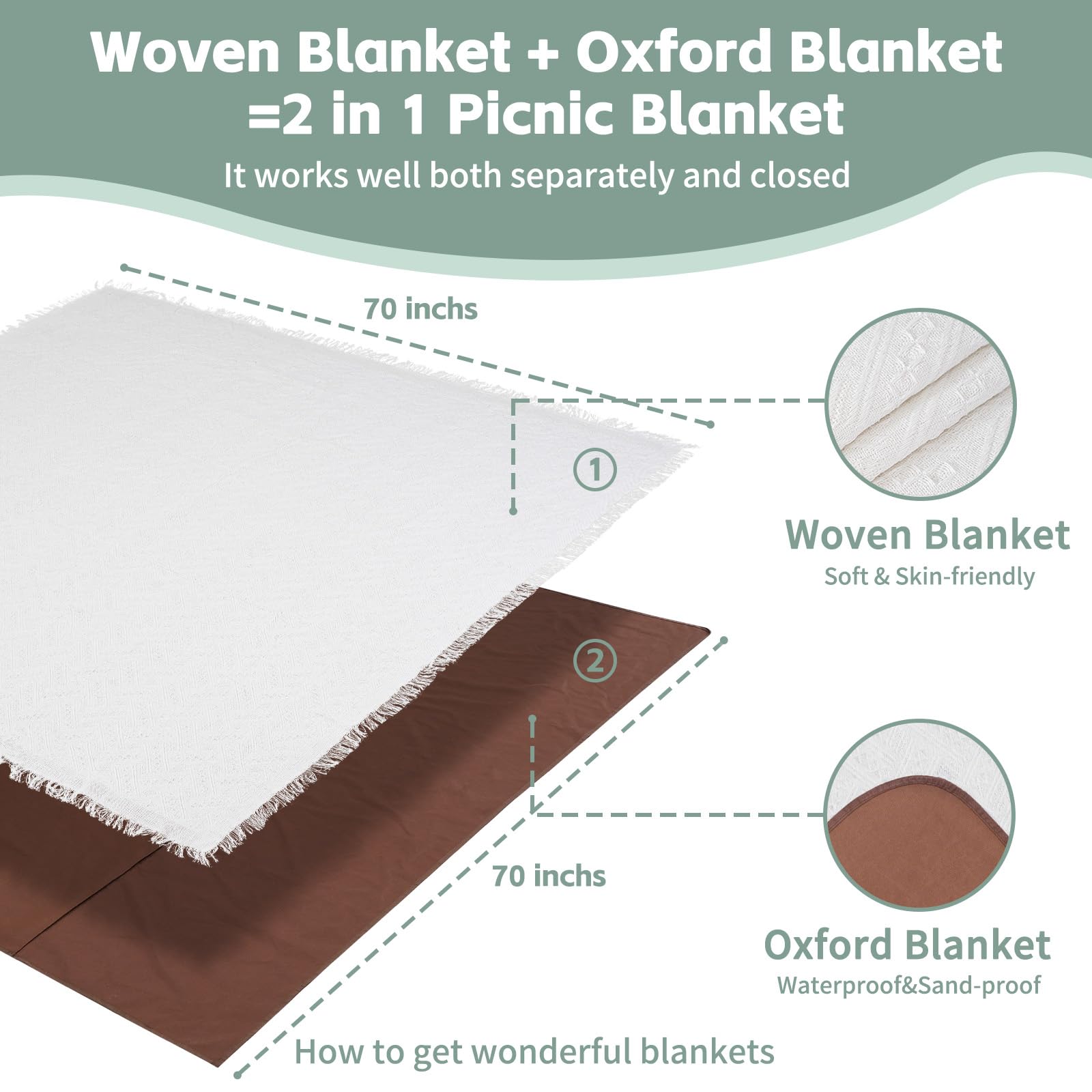 RYCHIC blanket makes a thoughtful outdoor gift for friends and family.