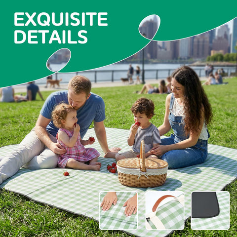 RYCHIC concert wedding mat blanket supports outdoor events with soft cushioning.