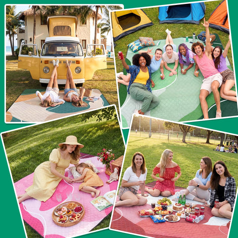 RYCHIC multi-scene blanket suitable for park, beach, and concerts