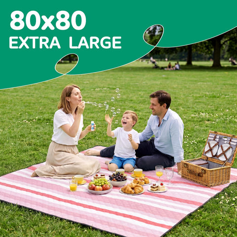 RYCHIC sandproof waterproof blanket for clean beach lounging