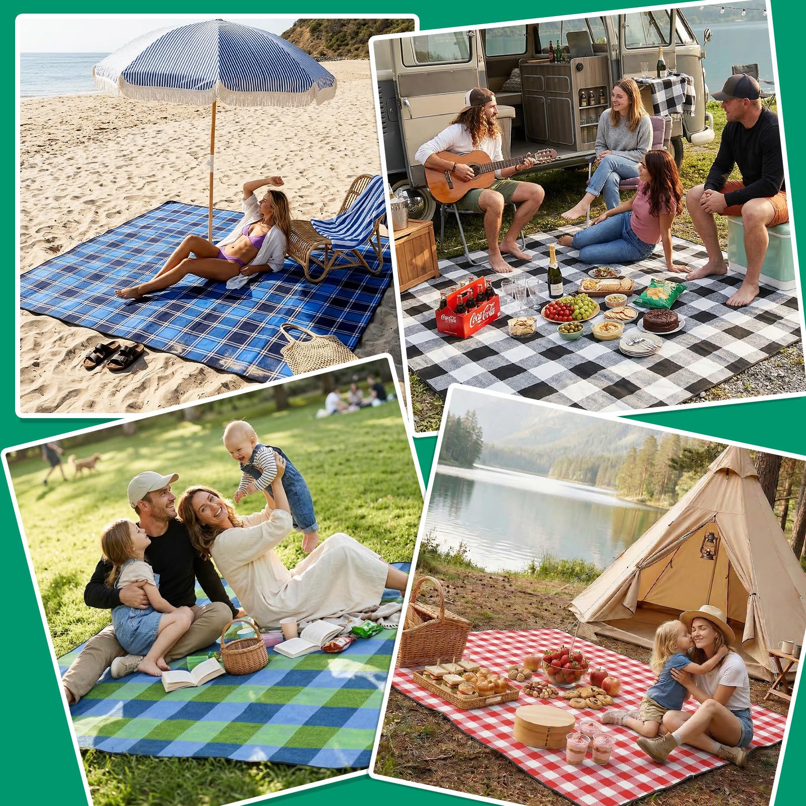 RYCHIC wedding mat suitable for registry or outdoor ceremonies.