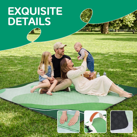 RYCHIC wedding registry mat doubles as outdoor seating