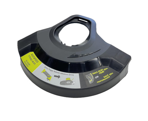 RYOBI 40V 12in string trimmer with ergonomic grip for comfortable extended trimming