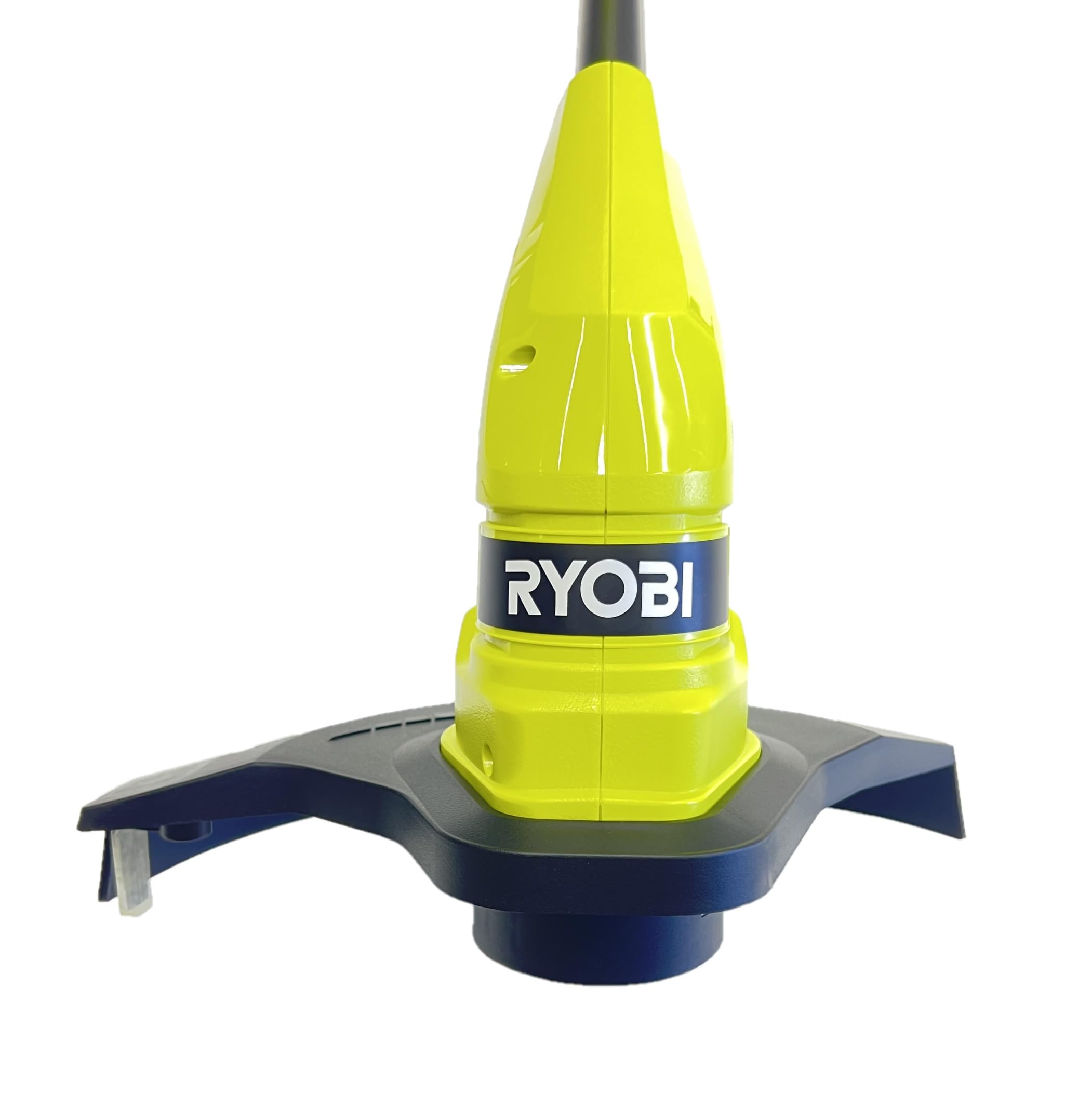 RYOBI 40V 12in string trimmer in use for edging along sidewalks