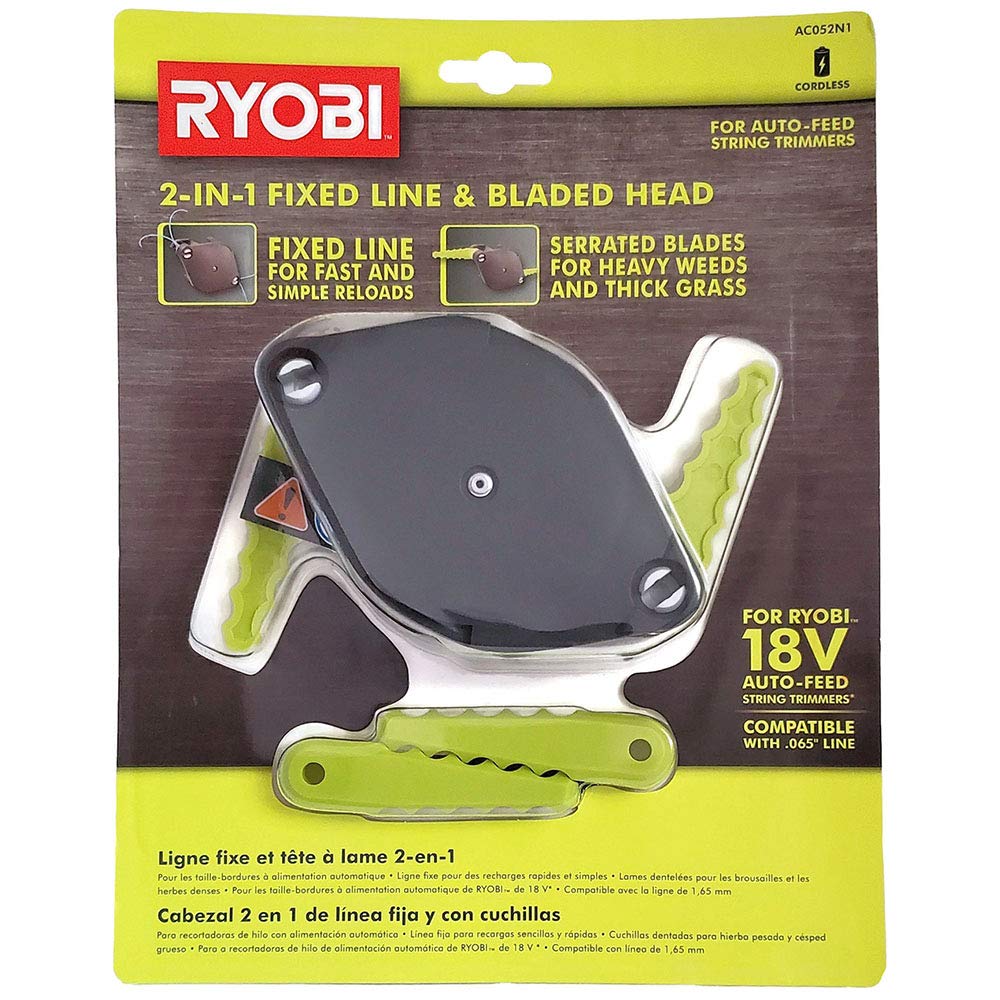 RYOBI AC052N1 fixed-line head for easy trimming of dense weeds