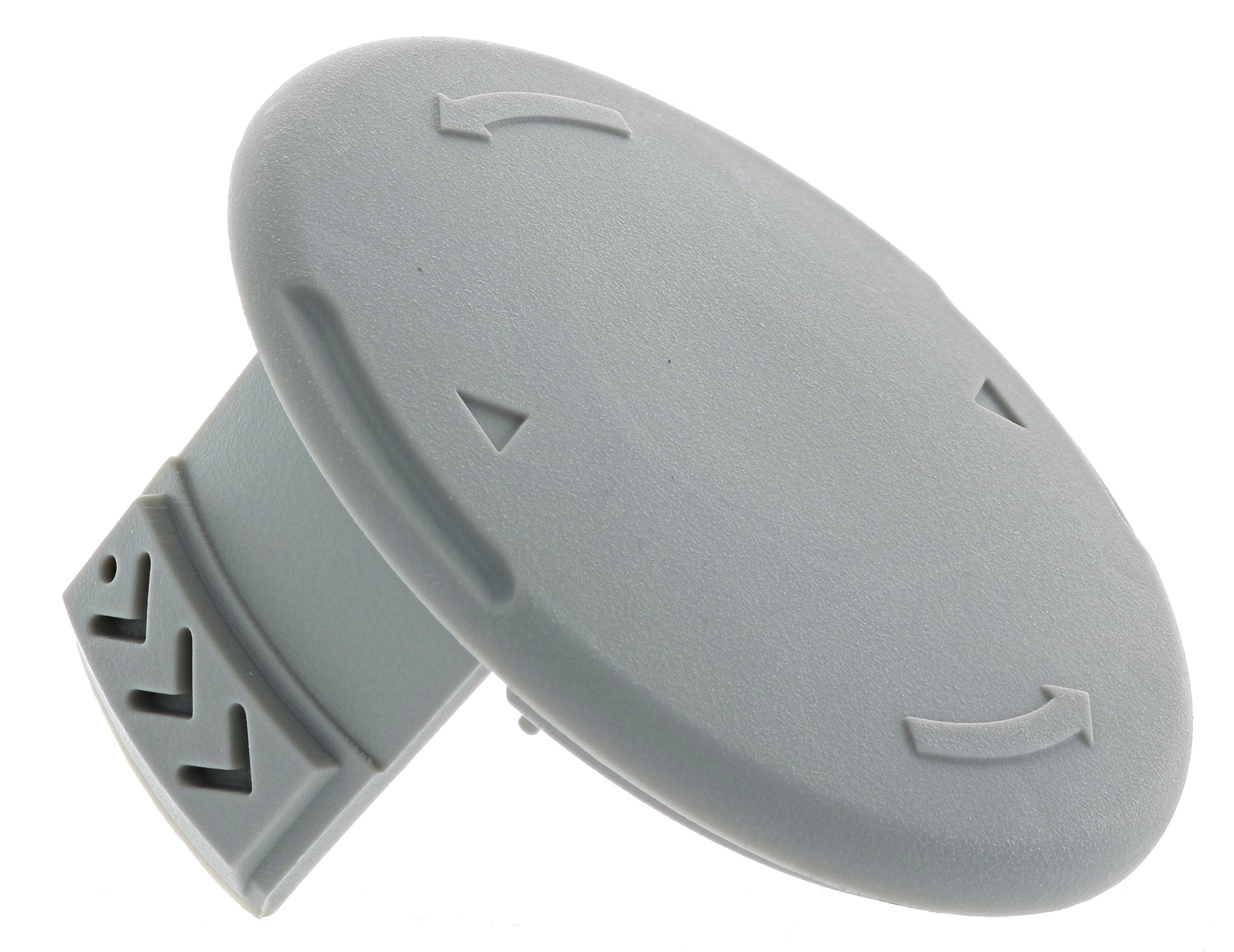 RYOBI AC14HCA spool cap front view highlights quick install