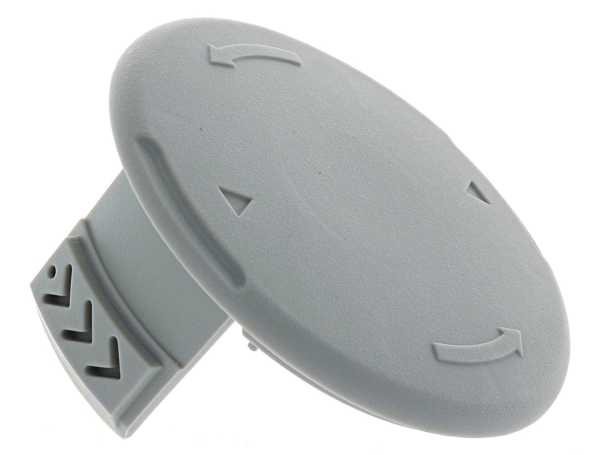 RYOBI AC14HCA spool cap front view highlights quick install